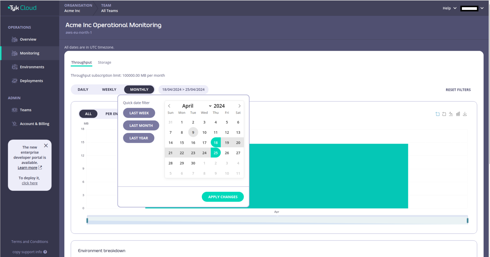 Monitoring Metric Filtering