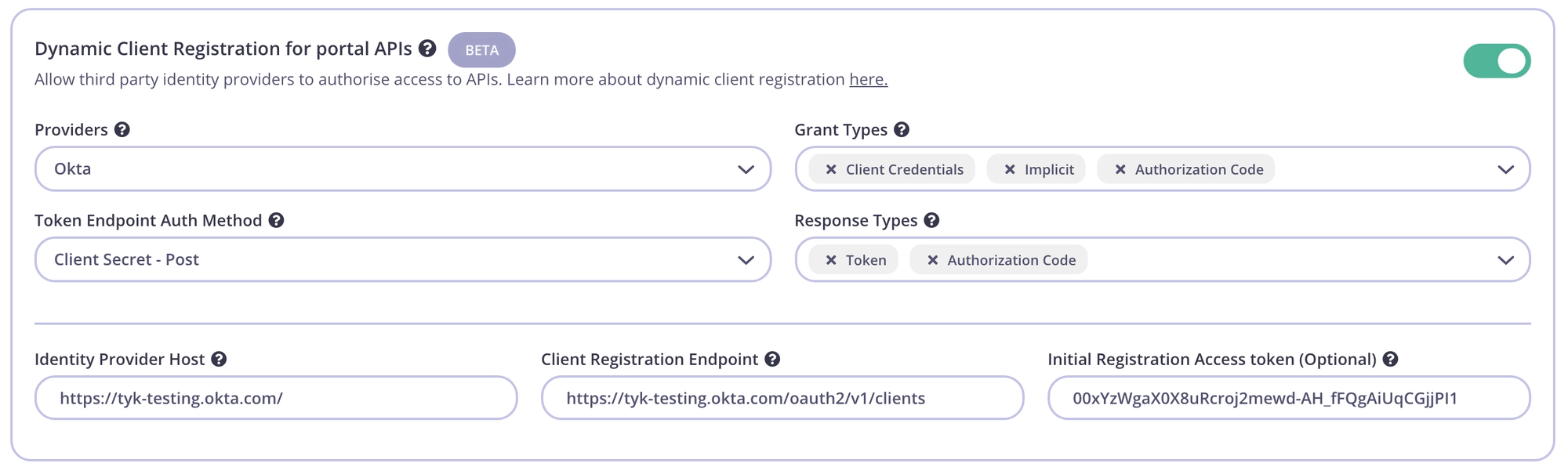 Okta Grant Types