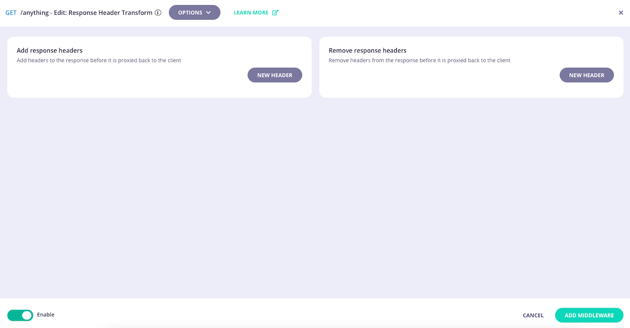 Configuring the rewrite rules for Advanced Triggers