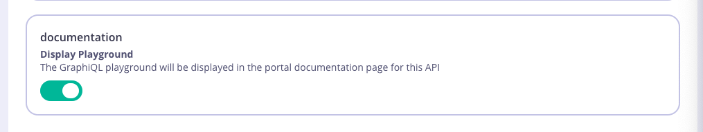 Portal GraphQL Playground Setup