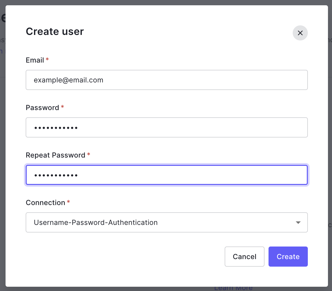 Auth0 User profile