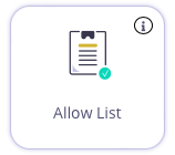 Adding the Allow List middleware