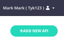 Add new API button