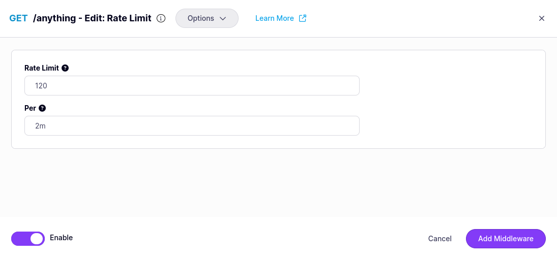 Configuring the per-endpoint custom plugin