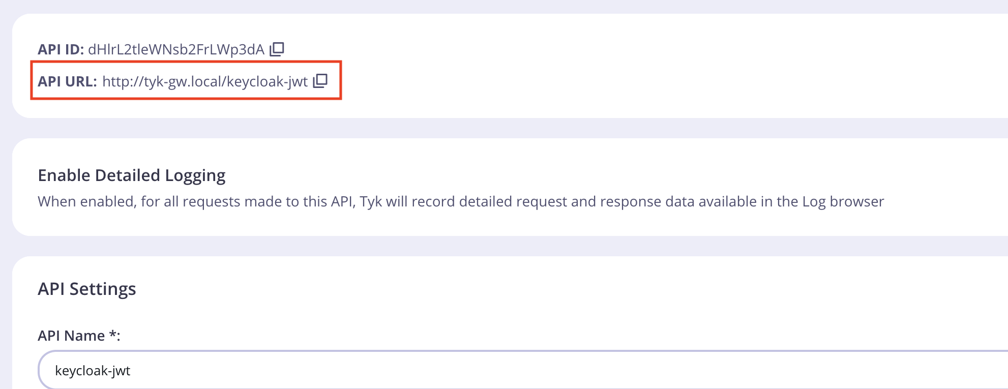 Add default Policy to API