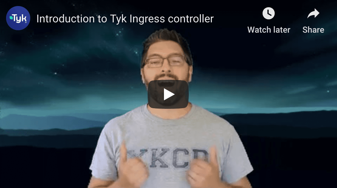 Introducing the Tyk Kubernetes Ingress Controller