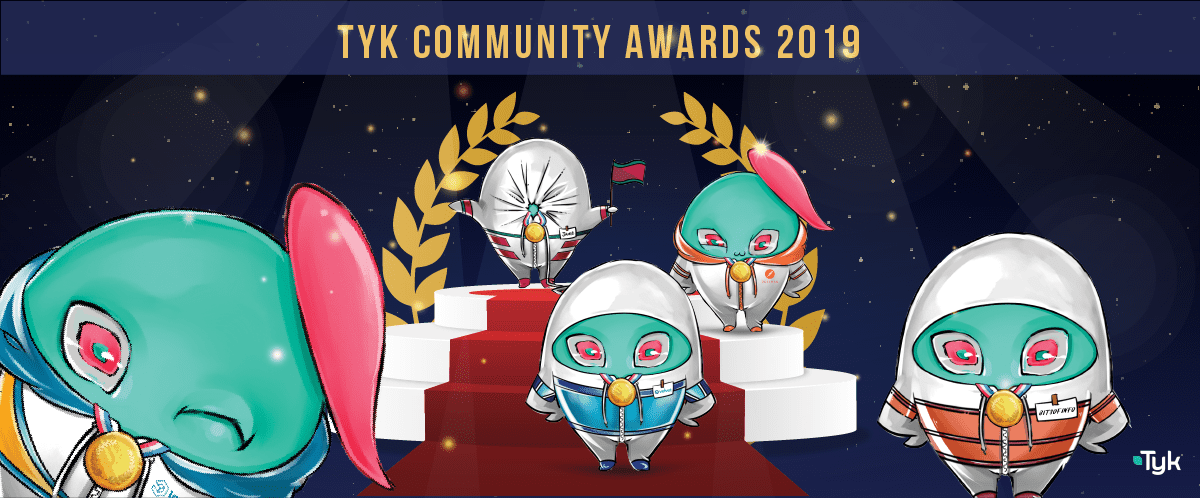 Tyk community awards 2019 banner