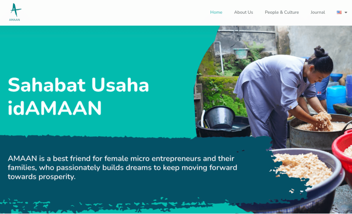 Case study screenshot
