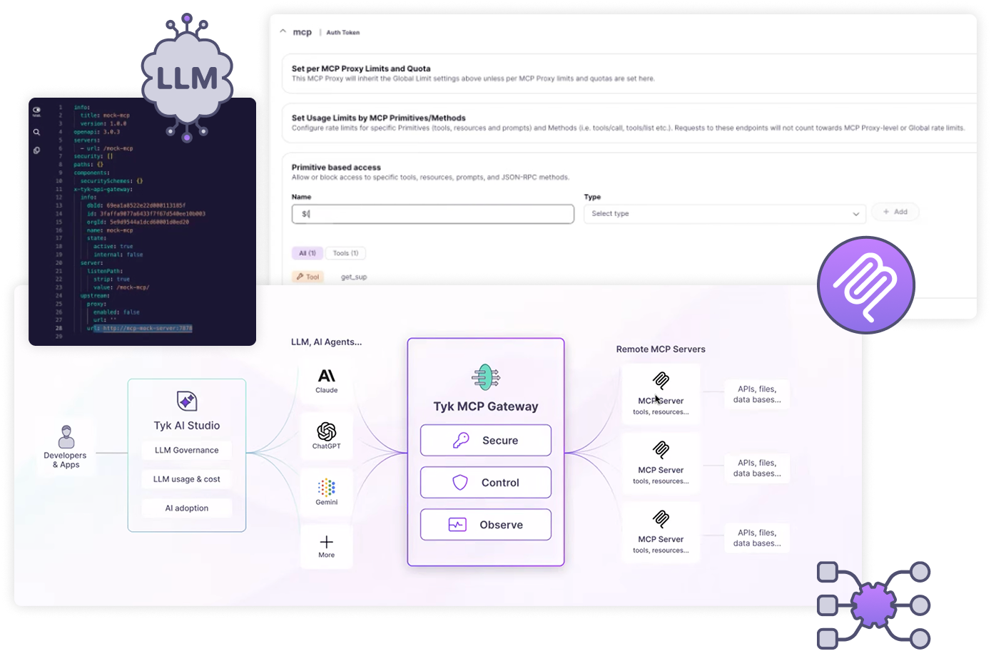 Building an enterprise-grade control layer with Tyk MCP Gateway